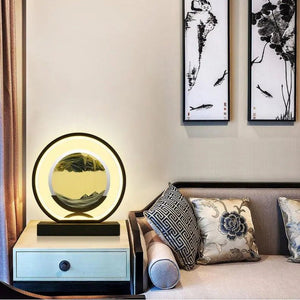 LED sable mouvant peinture sablier - BB'art meuble & déco