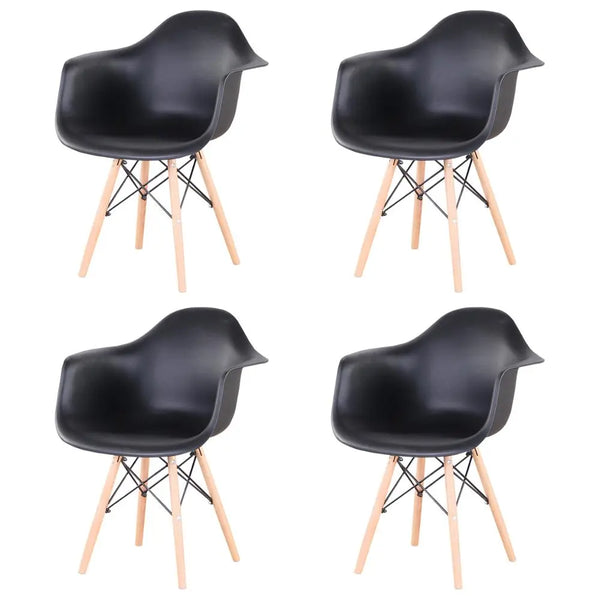 Ensemble de 4 chaises NORDIC Design BB'art meuble & déco