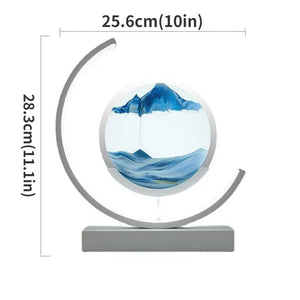 LED sable mouvant peinture sablier - BB'art meuble & déco