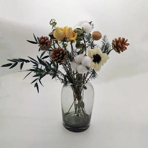 Vase en Verre Transparent: Chic, Moderne et Tendance! - Vase