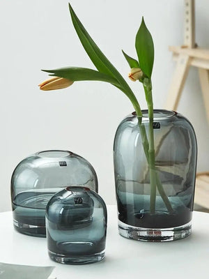 Vase en Verre Transparent: Chic, Moderne et Tendance! - Vase
