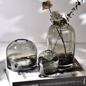 Vase en Verre Transparent: Chic, Moderne et Tendance! - Vase