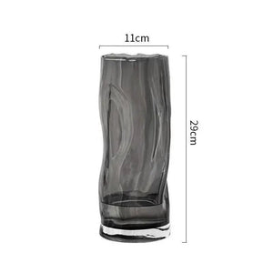 Household Large Creative Glass Flower Vase Sunflower Tulip  Rose Vases Flower Growers Family Living Room Table Decoration Crafts - BB'art meuble & déco