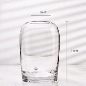 Vase en Verre Transparent: Chic, Moderne et Tendance! - Vase