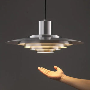 Suspension suspendu de design danois en métal de haute qualité - Lampe parapluie élégant BB'art meuble & déco