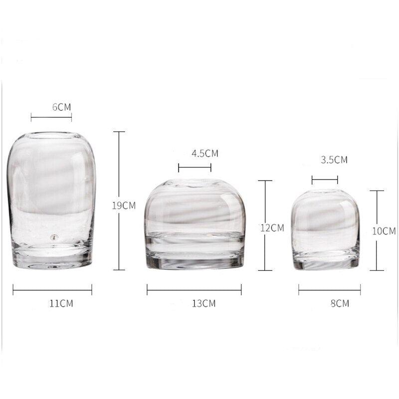 Vase en verre moderne - BB'art meuble & déco