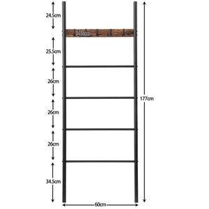 Echelle porte service style indus - HOOBRO BB'art meuble & déco