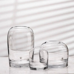 Vase en Verre Transparent: Chic, Moderne et Tendance! - Vase