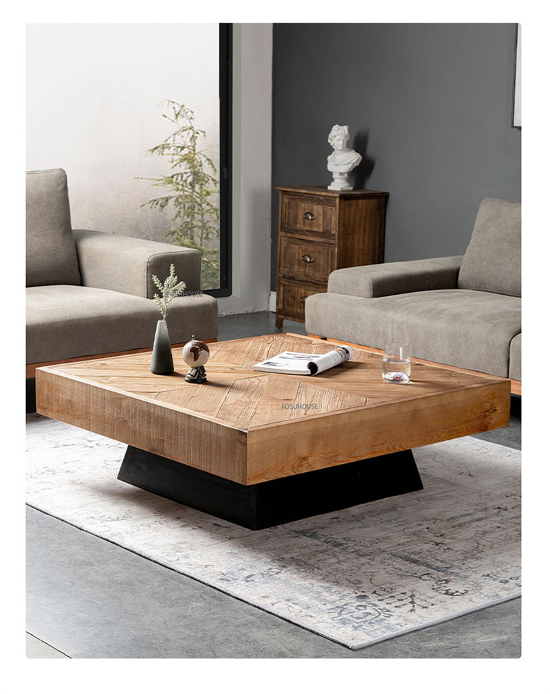 Table basse bois NORDIC Luxury