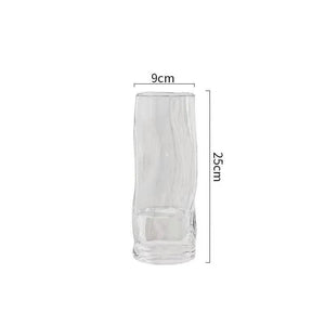 Household Large Creative Glass Flower Vase Sunflower Tulip  Rose Vases Flower Growers Family Living Room Table Decoration Crafts - BB'art meuble & déco
