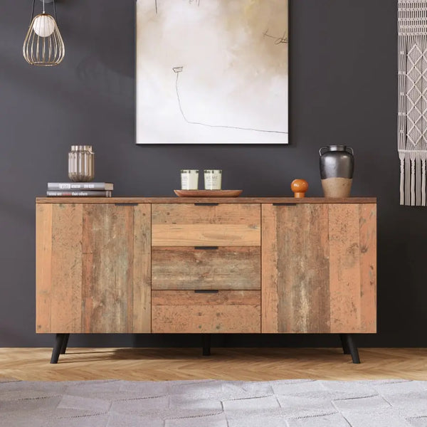 Meuble tv ou buffet bas indus RUSTIC BB'art meuble & déco