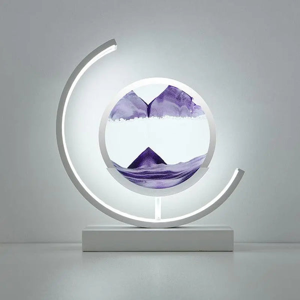 LED sable mouvant peinture sablier - BB'art meuble & déco