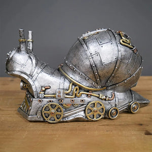 Statue de chien Punk mécanique en résine, artisanal, Design Steampunk BB'art meuble & déco