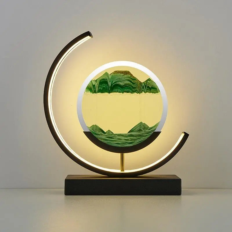 LED sable mouvant peinture sablier - BB'art meuble & déco