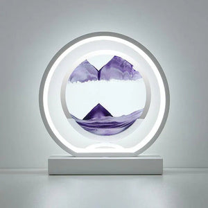 LED sable mouvant peinture sablier - BB'art meuble & déco
